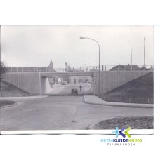 Lobith 04-1974 Bouw tunnel -Transeedijk-Komstraat (12)
